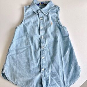 Polo Ralph Lauren Sleeveless Chambray Shirt